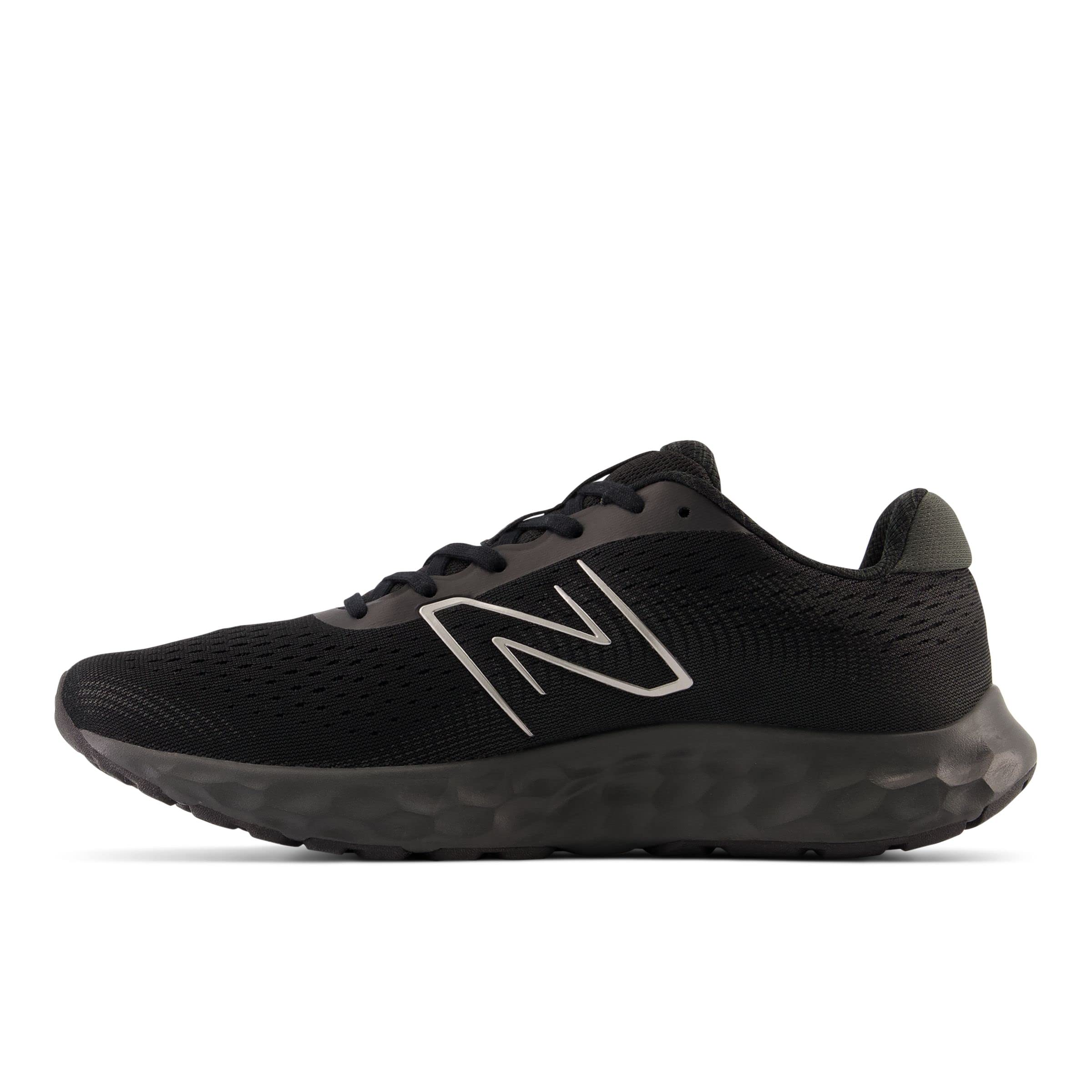 New Balance Men's 520 V8 Running Shoe, Black/Black, 11